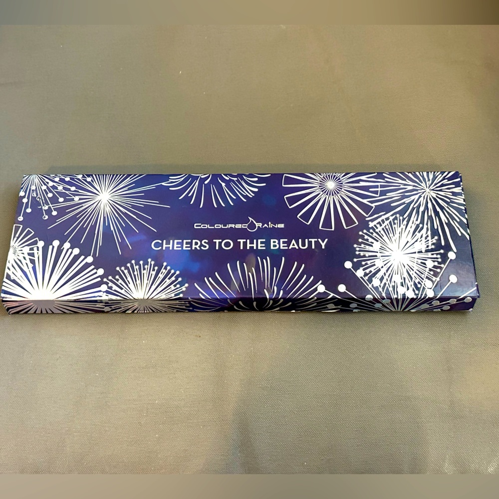 Colored Raine palette, Cheers to the Beauty